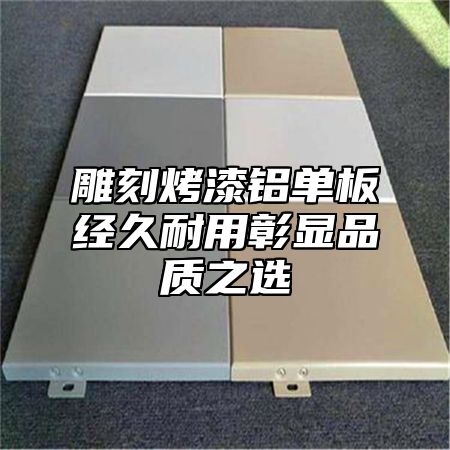 雕刻烤漆铝单板经久耐用彰显品质之选