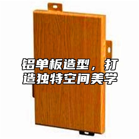 铝单板造型，打造独特空间美学