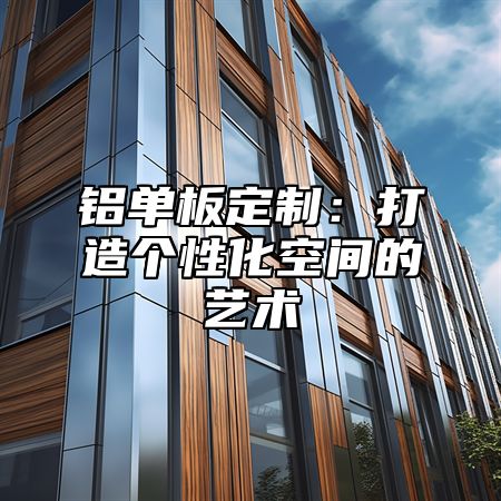 铝单板定制：打造个性化空间的艺术