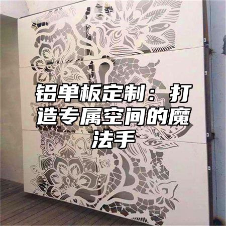 铝单板定制：打造专属空间的魔法手