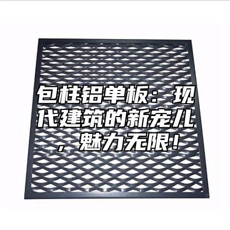 包柱铝单板：现代建筑的新宠儿，魅力无限！