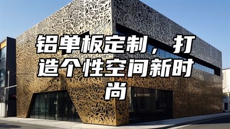 铝单板定制，打造个性空间新时尚