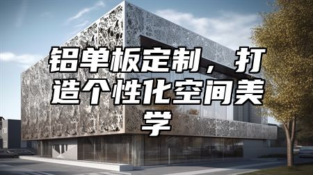 铝单板定制，打造个性化空间美学