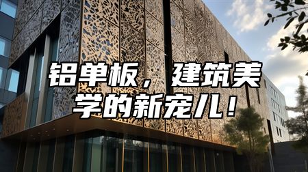 铝单板，建筑美学的新宠儿！